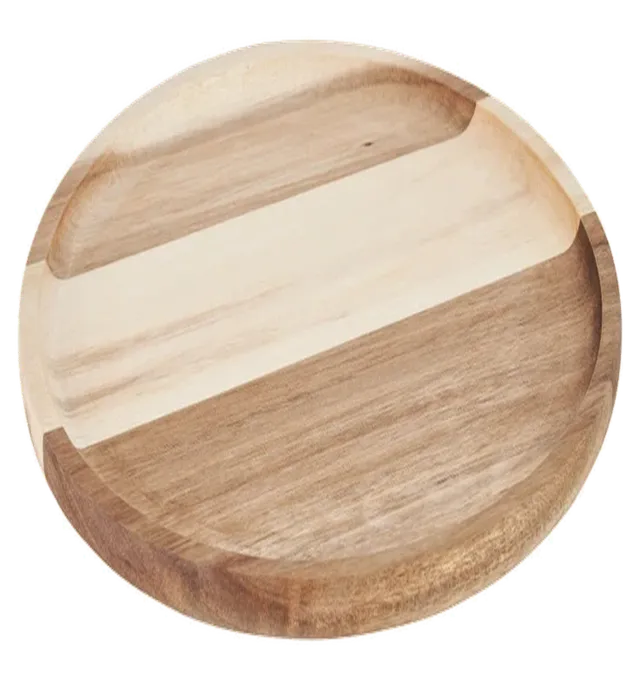 Acacia tray rond 28 cm